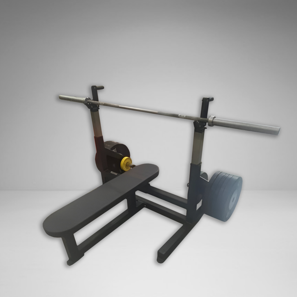 Animal Flat Bench with Extending Bar Catchers