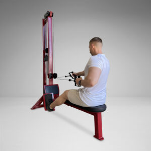 The Watson Single Stack Dual Cable Low Pulley Row is incredibly smooth to use and comes with a 109kg weight stack (can be upgraded to a 175kg stack).