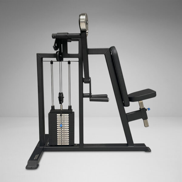 This small and compact single-stack machine is perfect for developing the Front and Medial Deltoid.