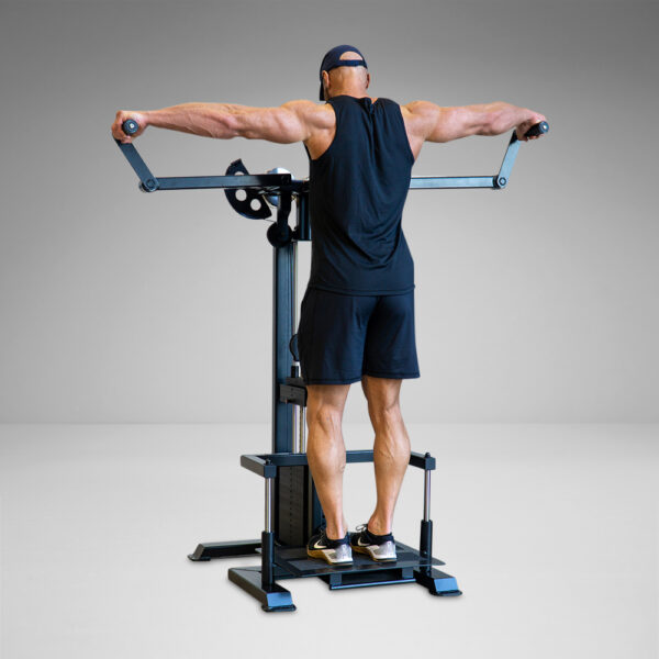 Our Standing Lateral Raise is the perfect machine to efficiently target your Delts.