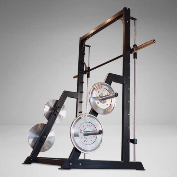 Plate Loaded Smith Machine with 4 x Weight Storage