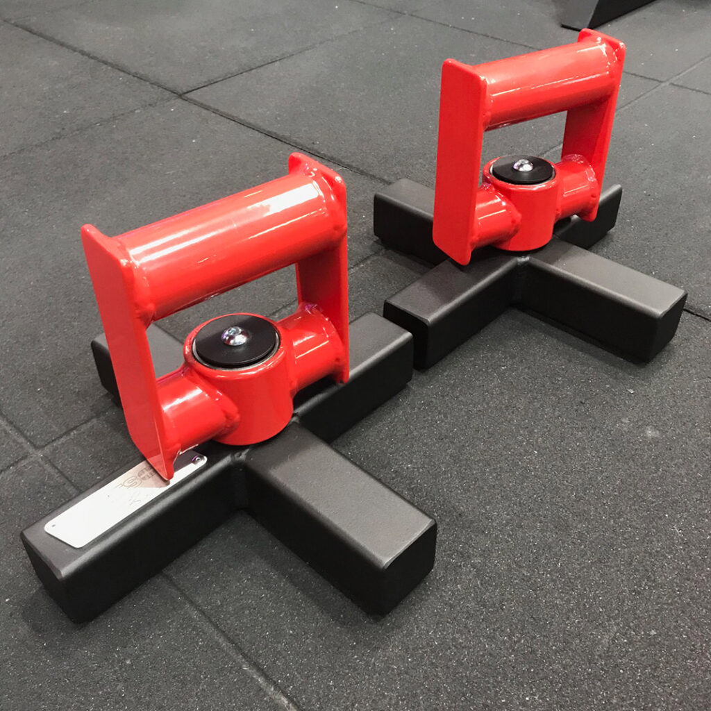 TRX and Rotating Push Up Stands workout - Watson Gym Equipment